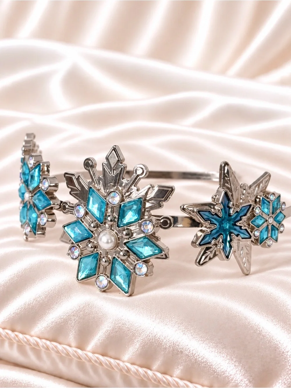 Disney Elsa Snowflake Tiara Headband Dress up Costume